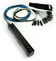 Whirlwind MS12MNR050 MINI 12 Channel Drop Snake 50ft XLR Microphone Audi... - $11,850.56 MXN