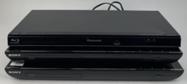 Lot of 3 x Blu-Ray DVD Player - 1 x Panasonic BDP-BD75 - 2 x Sony BDP-S570 - $1,657.07 MXN