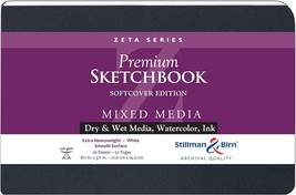 Stillman &amp; Birn 901581L Zeta Series Landscape Softcover Premium Sketchbook - $24.99