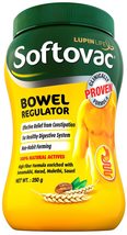 Softovac Bowel Regulator 250g - 100% Natural Actives: High Fiber Formula enriche - £11.14 GBP