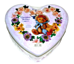 Sealed Enesco Cherished Teddies Metal Heart Box Mother’s Day Gift Set #6... - £6.28 GBP