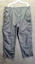 5.11 Tactical Series black Cargo Men&#39;s Utility Pants Pockets   42x32 - $19.11