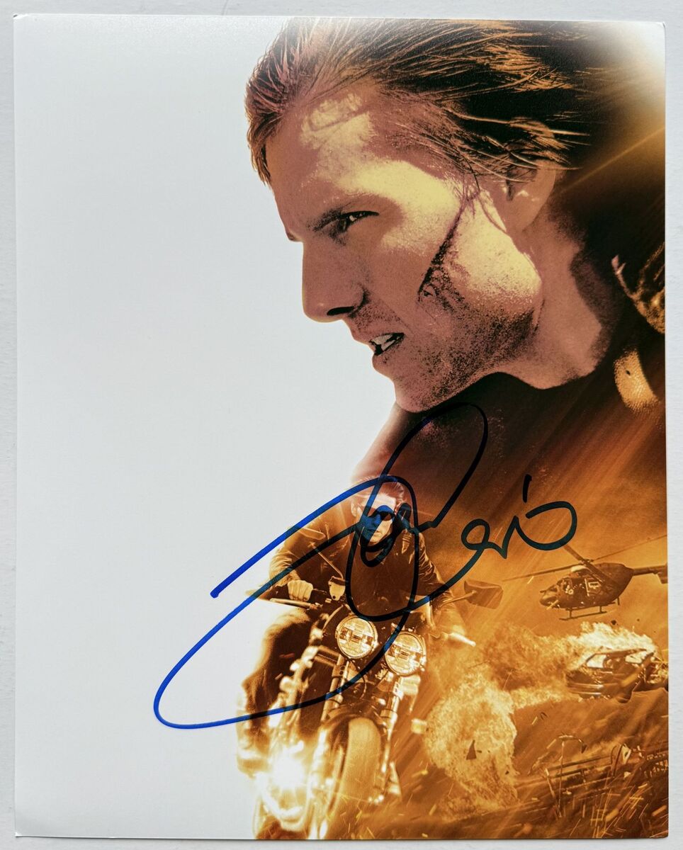 Tom Cruise Autographed &quot;Mission Impossible&quot; Glossy 8x10 Photo - $99.00