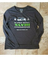 NFL Football Super Bowl XLVIII Seattle Seahawks Youth XL Long-Sleeve T-S... - £7.91 GBP
