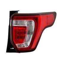 Tail Light Brake Lamp For 16-19 Ford Explorer Right Side Chrome Housing Red Lens - £388.84 GBP