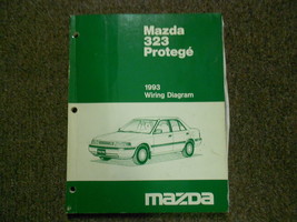 1993 Mazda 323 Protege Électrique Câble Diagramme Service Réparation Shop Manuel - £30.02 GBP