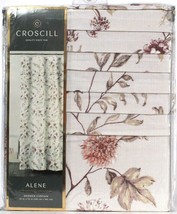 1 Count Croscill Alene Multicolor 72&quot; X 72&quot; Fabric Shower Curtain 100% C... - £28.31 GBP