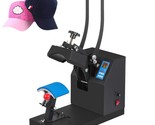 VEVOR Heat Press 6x3.75Inch Curved Element Hat Press Clamshell Design He... - $180.99