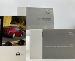 2004 Nissan Maxima Owners Manual Handbook Set with Case OEM L01B12008 - $14.84