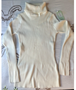 ninovino Women&#39;s Turtleneck Ribbed Long Sleeve Sweater Pullover Tops Sma... - $27.99