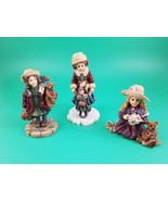 Boyd&#39;s Dollstone Collection, Yesterday&#39;s Child Figurines, 3 Piece Lot - $18.80