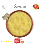 Organic Premium Dried Triticum durum Coarsely ground semolina سميد خشن - $23.47 CAD+