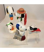 Peanuts SNOOPY Lot of 5 - 2018 Loose McDonalds Happy Meal Toys - €13,59 EUR