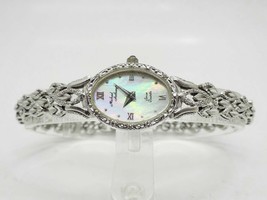 Michael Anthony Ladies Wristwatch MOP Dial 14k White Gold Bracelet - £790.95 GBP