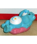  1984 Kenner Care Bears Bedtime Bear Mini Pvc Figure Vintage 80&#39;s #2 - $35.35 CAD
