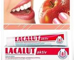 Lacalut Aktiv Toothpaste Stop Bleeding Gums 75ml (PACK OF 5 ) - £46.64 GBP