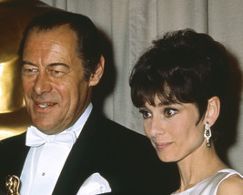 Audrey Hepburn and Rex Harrison in My Fair Lady Candid at Academy Awards Oscars  - $69.99