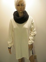 Siuyin Chau Black Cable Knit Wool Cashmere Cowl Neck Warmer One Size Euc - £31.93 GBP