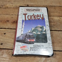 BRAND NEW SEALED VHS World&#39;s Greatest Train Ride Videos: Turkey (VHS, 1996) - £7.84 GBP