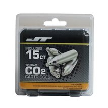 JT 12gram CO2 Cartridges - 15ct - $14.51