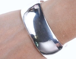 J Wright Modernist Southwestern sterling cuff bracelet - £114.48 GBP