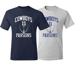 Cowboys Micah Parsons Training Camp Jersey T-Shirt - $20.99