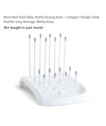 Munchkin® Fold™ Baby Bottle Countertop Drying Rack White - $27.12 CAD