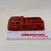 Vintage Gay Toys Red Plastic Fire Truck, 4&quot; long (848-3) Used - £13.28 GBP