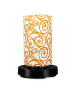 Patio Living Concepts PatioGlo LED Table Lamp Bright White Orange Swirl ... - $263.90