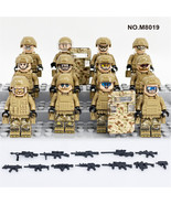 12PCS Anti-Terrorism Unit Series Mini Character Building Blocks LEGO Toy... - £12.56 GBP
