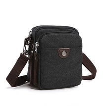 brand designer canvas bag mini Messenger bag  shoulder bag for men high quality  - £28.58 GBP