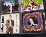 LOT OF 4 Elton John: 2 of GREATEST HITS + THE ONE+ THE BIG PICTURES - $11.87