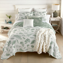 100% Cotton Donna Sharp Twin Quilt Set, &quot;Botanical&quot; - £83.91 GBP