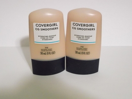 2X Covergirl CG Smoothers Hydrating Makeup Natural Ivory #715 - 2 Pack - £16.08 GBP