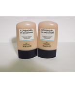 2X Covergirl CG Smoothers Hydrating Makeup Natural Ivory #715 - 2 Pack - £14.04 GBP