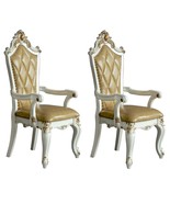 Butterscotch &amp; Pearl Tufted Armchairs (Set of 2) - $811.99