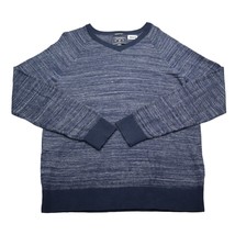 American Eagle Shirt Mens Large Blue Sweater Long Sleeve Pullover Crew C... - $18.69