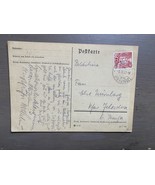 Ancien timbre carte postale ancienne vintage Suisse vers Palestine 1937 - $13.86 CAD