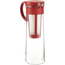 Hario &#39;Mizudashi&#39; Cold Brew Coffee Pot, 1000ml, Red - £30.83 GBP