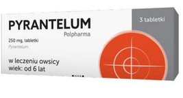 Pyrantelum 250 mg, 3 tablets FOR PARASITE - £19.55 GBP
