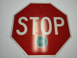 Metal Stop Sign 30&quot;X30&quot; Ferndale Michigan Limited Edition #25 Y2K Ready 1999 Vtg - $40.41