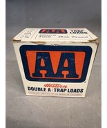 Vintage Western Double A Trap Loads Empty Ammo Box AA Cartridges Hunting... - $20.57