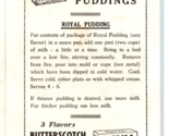 Vtg Standard Brands Arrowroot Royal Pudding Advertising Recipe Booklet F... - $13.81
