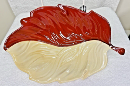 Vintage Carlton Ware Fall Leaf Serving Bowl Australian Design Very Detai... - $18.32