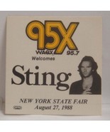 STING / THE POLICE - VINTAGE ORIGINAL CONCERT CLOTH TOUR BACKSTAGE PASS - $186.40 MXN