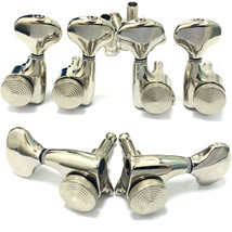 Nickel Guitar Locking Tuners Lock String Tuning Key Pegs Machine Heads - $31.67