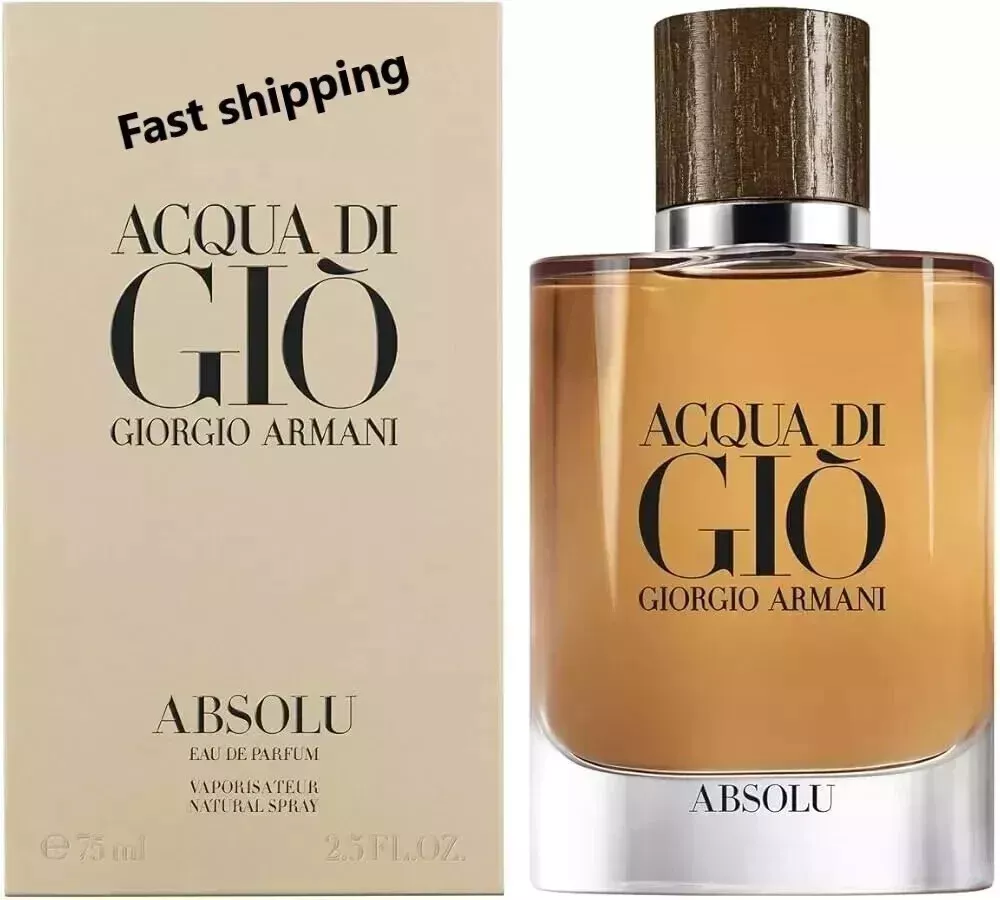 Giorgio Armani Acqua di Gio Absolu Eau de Parfum Spray for Men, 3.4 Fl Oz US New - £46.24 GBP