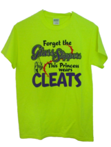 Gildan T-Shirt Women Size S Yellow Forget Glass Slippers Princess wears ... - $9.77