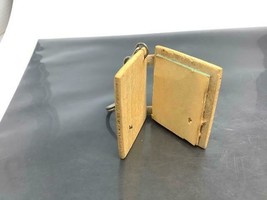 Vintage Souvenir Keyring CANCUN MEXICO Wooden Notepad Keychain Ancien Porte-Clés - £6.41 GBP