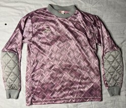 Score Soccer Jersey Youth Size Small Pink Diamonds Long Sleeve Vintage 1... - £12.99 GBP